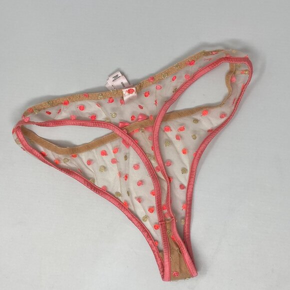 Agent Provocateur Brie Pink Thong AP2 Small - Picture 7 of 9